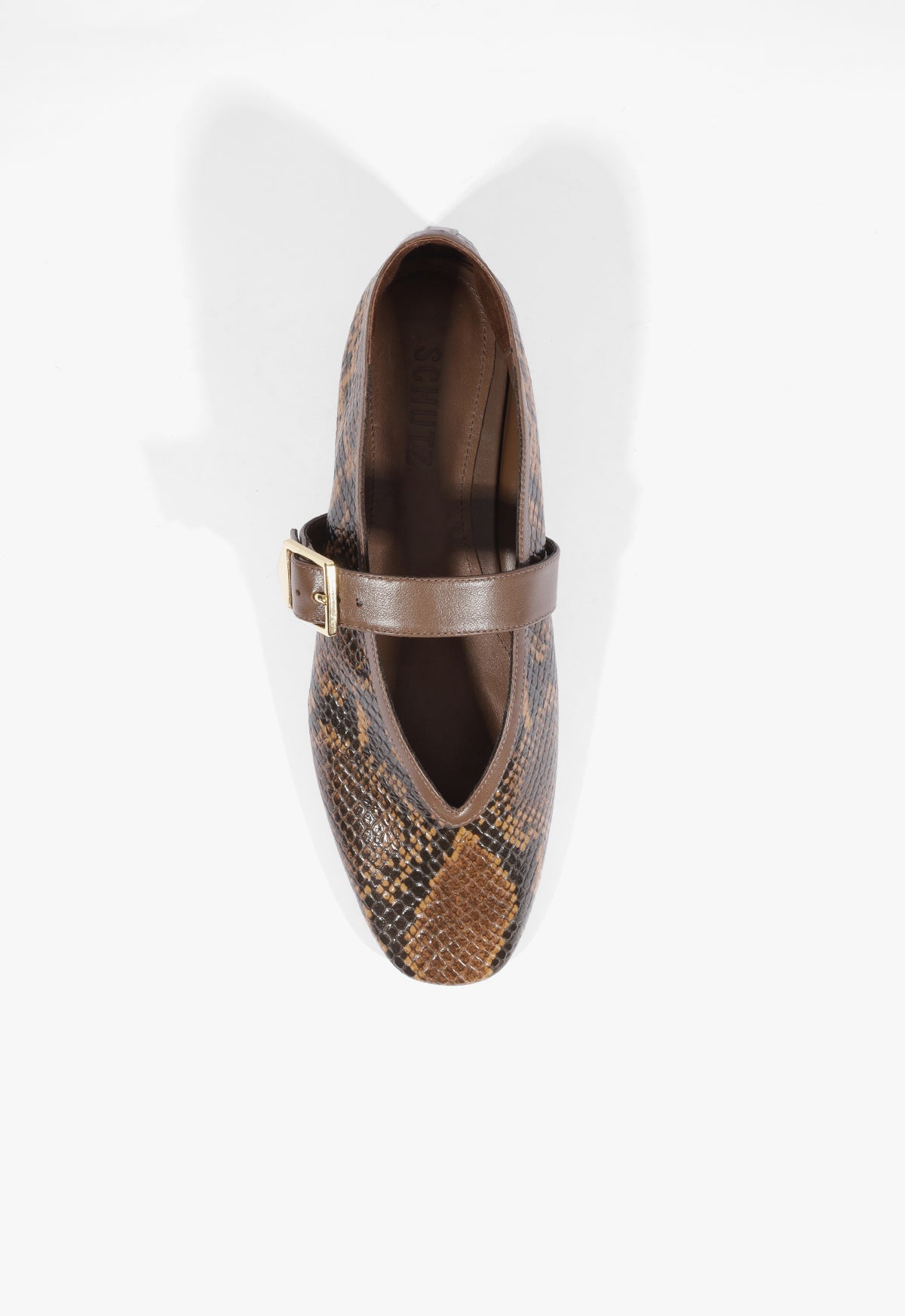 Vick Buckle Flat - Schutz Shoes
