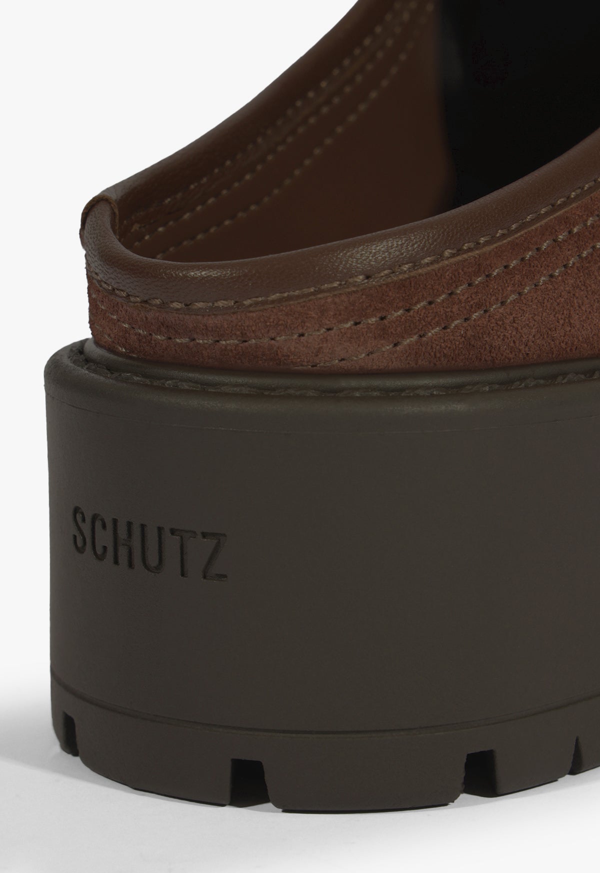 Cia Mule Suede Flat FALL 25 - Schutz Shoes