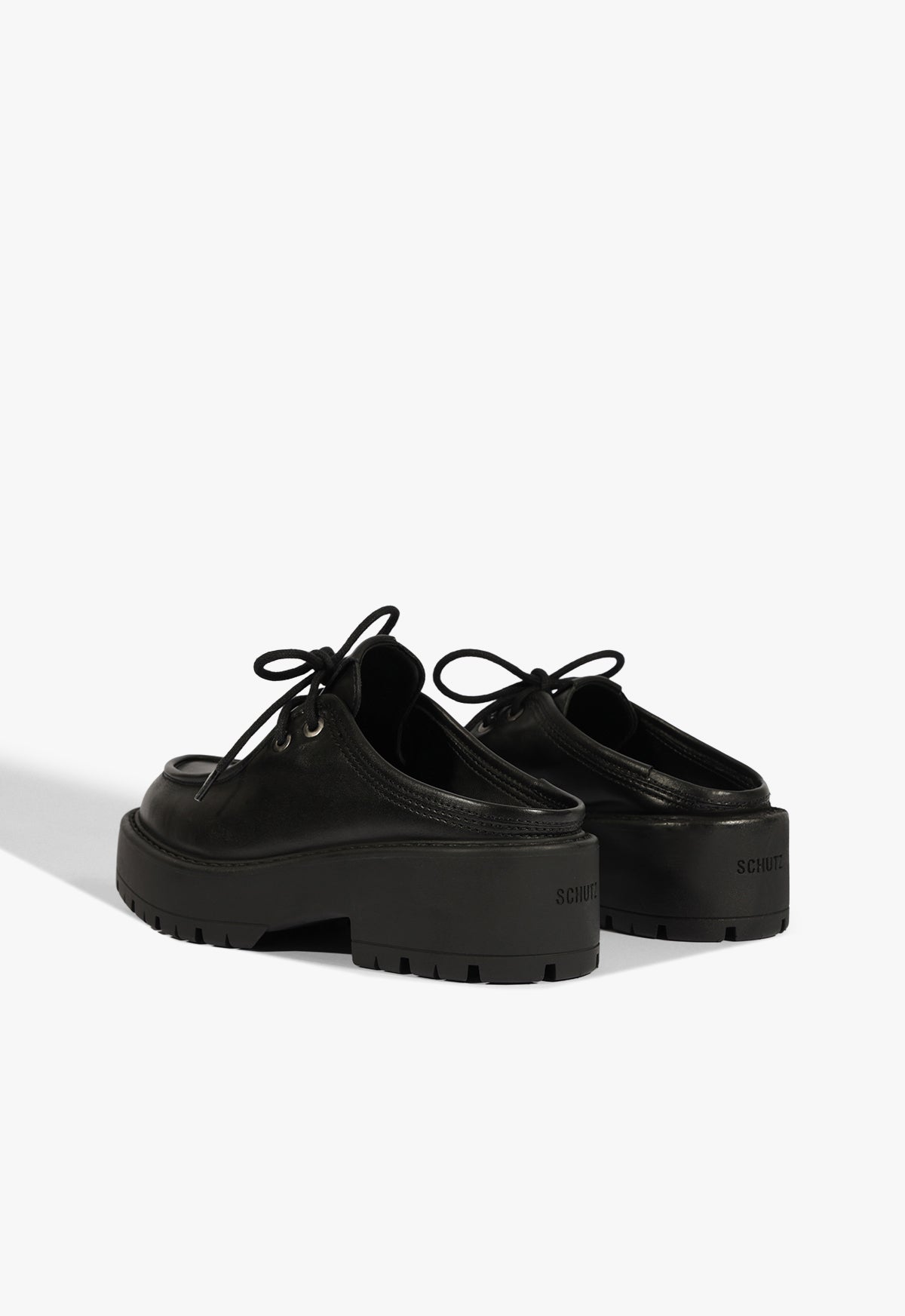 Cia Mule Leather Flat FALL 25 - Schutz Shoes