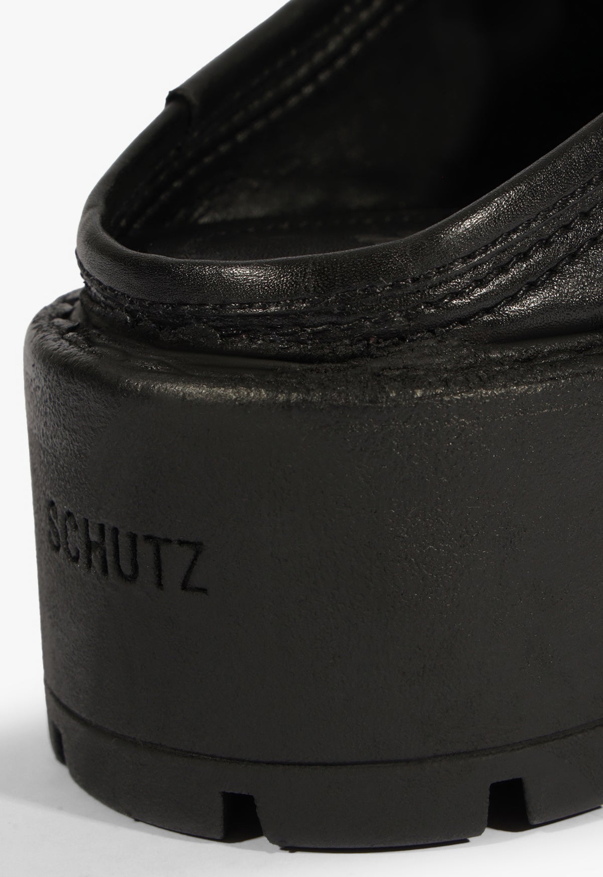 Cia Mule Leather Flat FALL 25 - Schutz Shoes