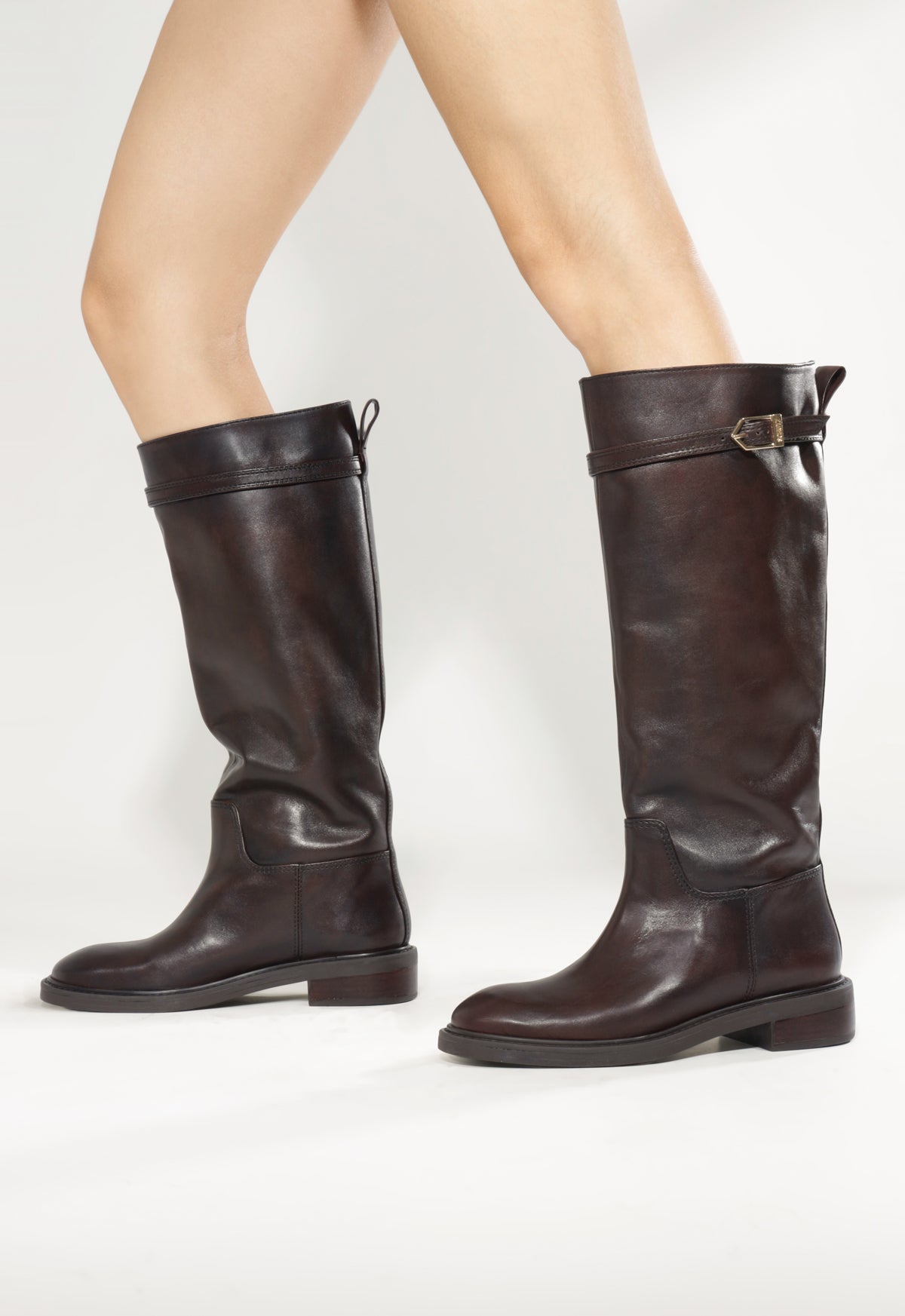Bianca Leather Boot - Schutz Shoes