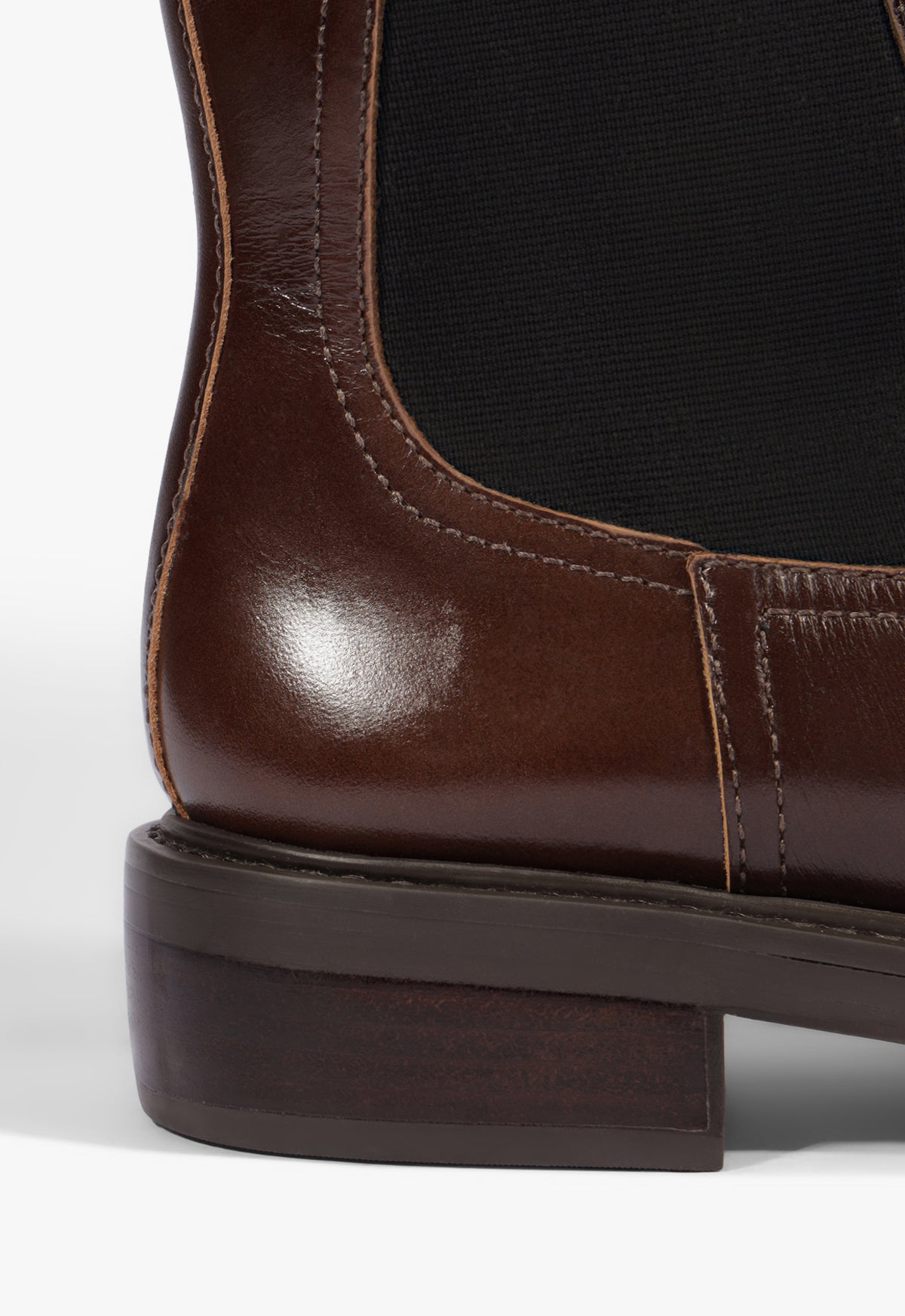 Olivia Leather Bootie - Schutz Shoes
