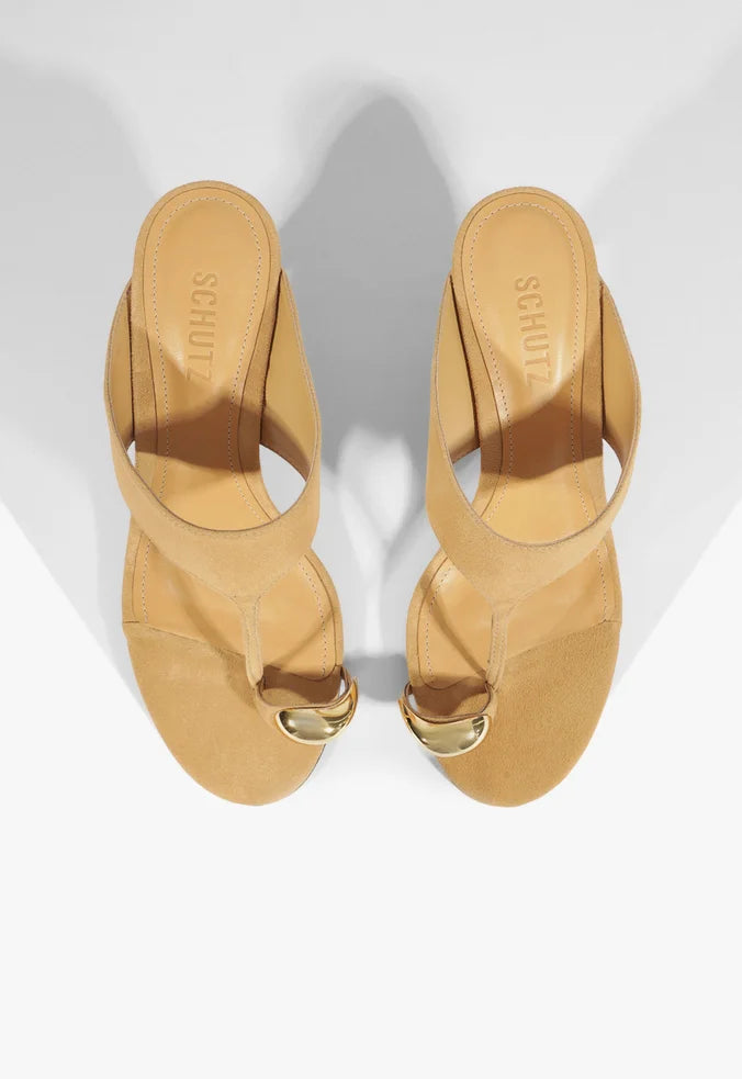 Maisie Nubuck Sandal - Schutz Shoes