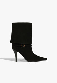 Go to related product Rudy Buckle Suede Bootie