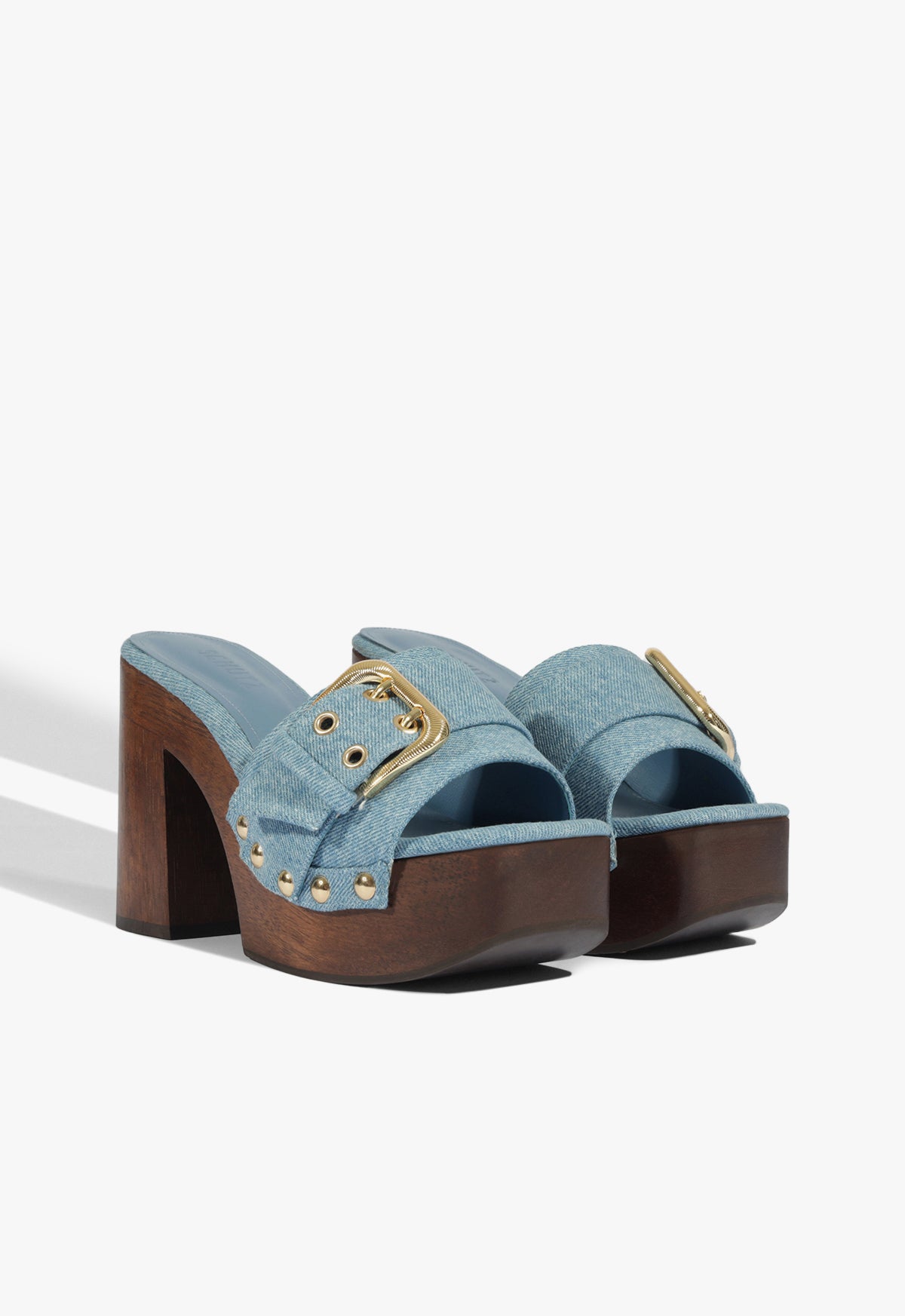 Irie Platform Denim Sandal Resort 26 - Schutz Shoes