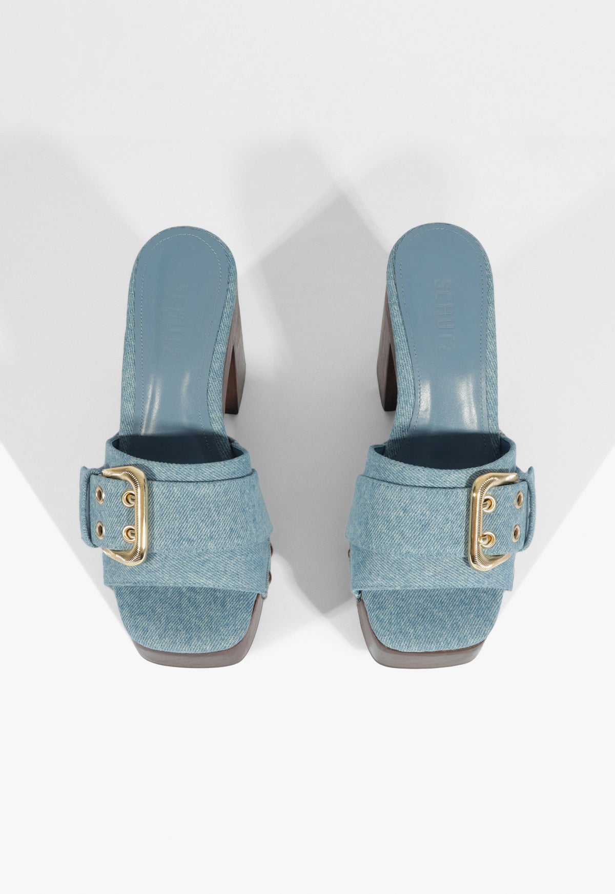Irie Platform Denim Sandal Resort 26 - Schutz Shoes
