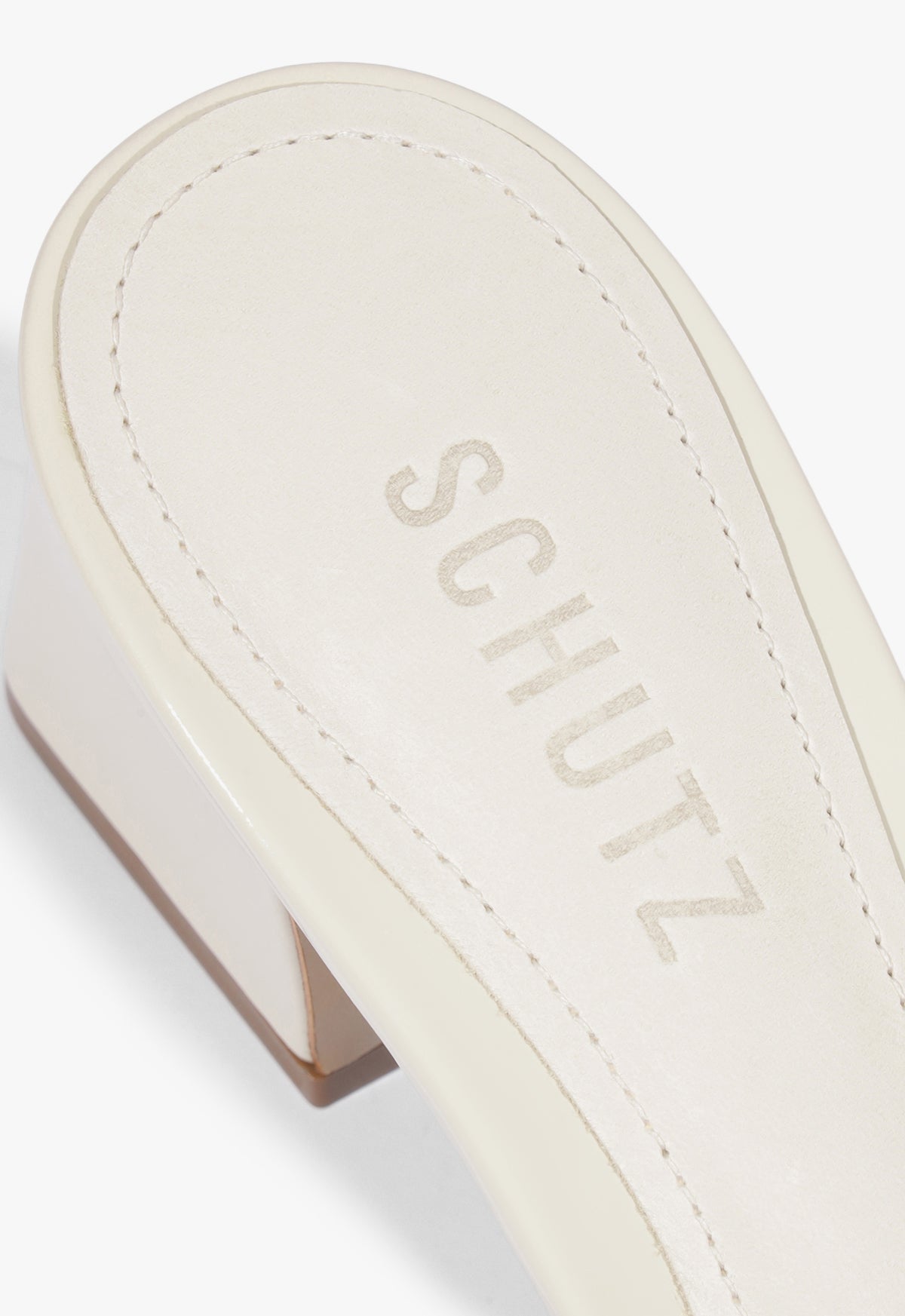 Harriet Mid Mule Patent Sandal - Schutz Shoes