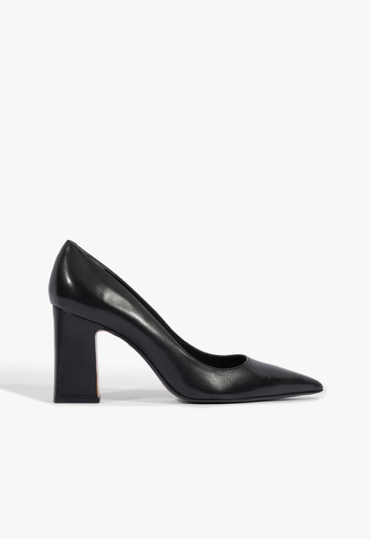 Eleanor Leather Pump FALL 25 5 Black Leather - Schutz Shoes
