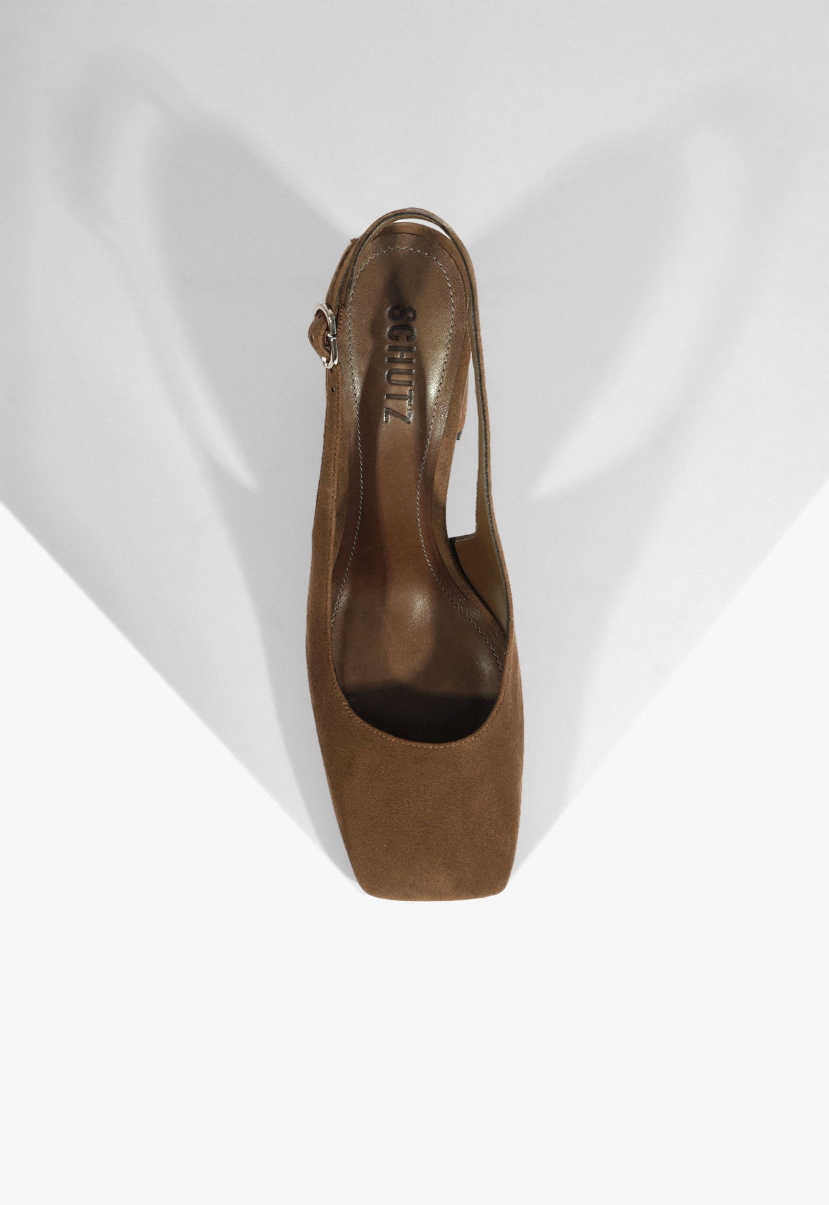 Leia Block Suede Pump