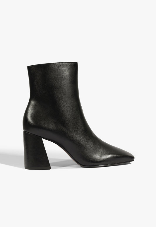 Leia Leather Bootie FALL 25 5 Black Leather - Schutz Shoes