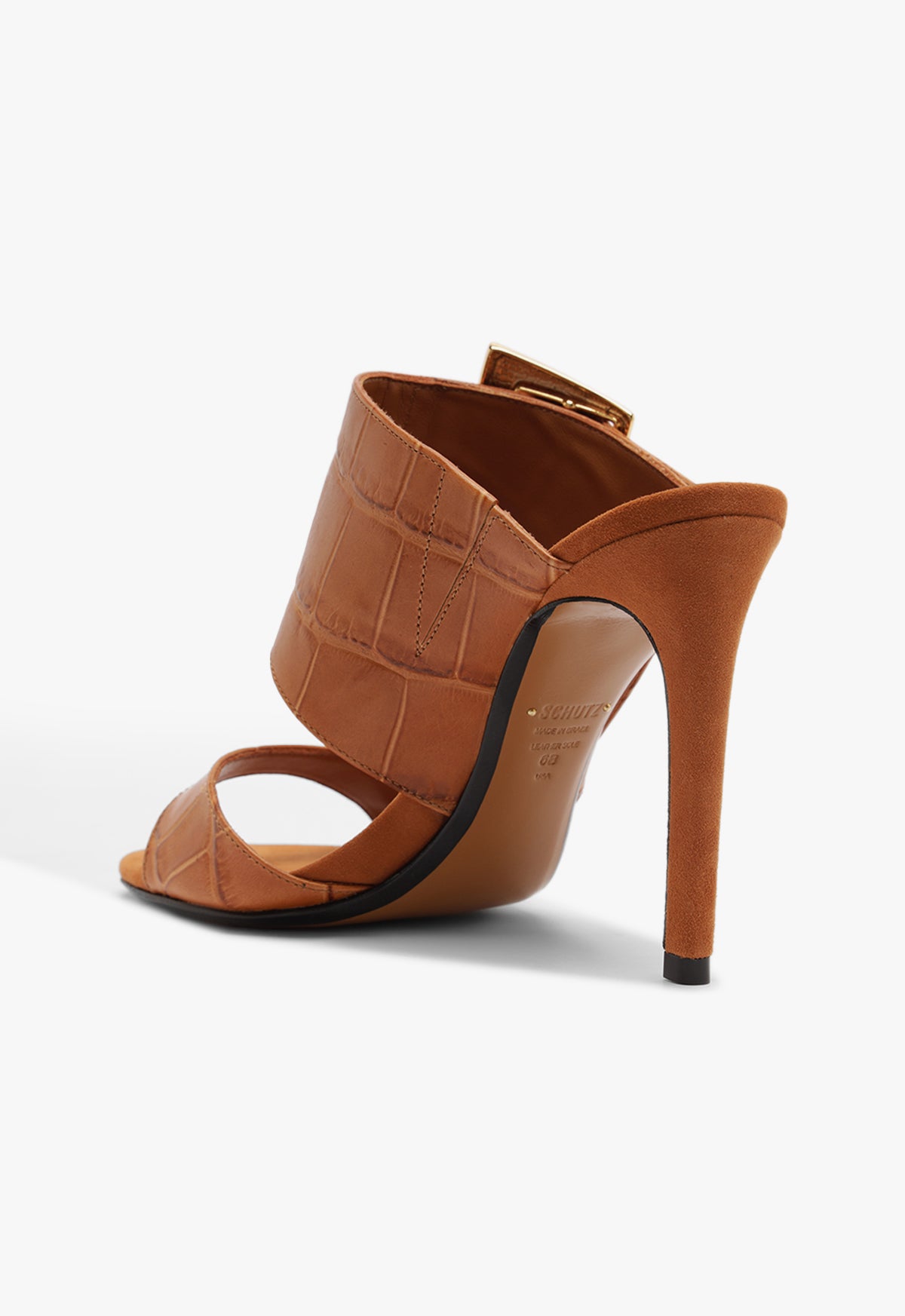 Beatrix Croc Sandal FALL 25 - Schutz Shoes