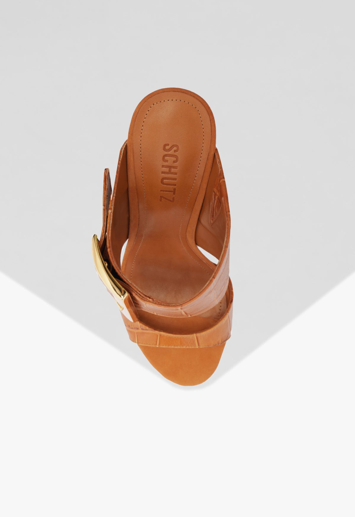 Beatrix Croc Sandal FALL 25 - Schutz Shoes