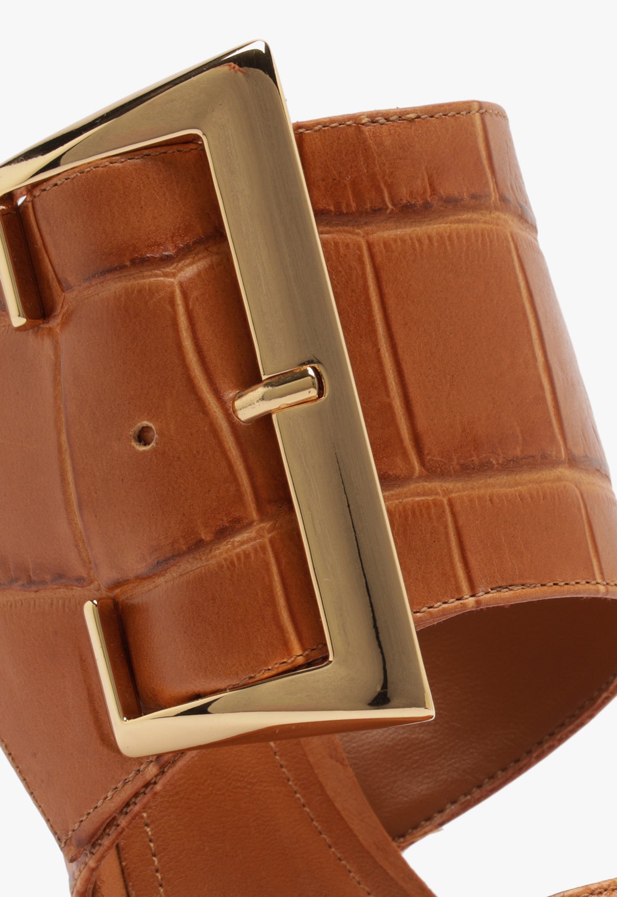 Beatrix Croc Sandal FALL 25 - Schutz Shoes