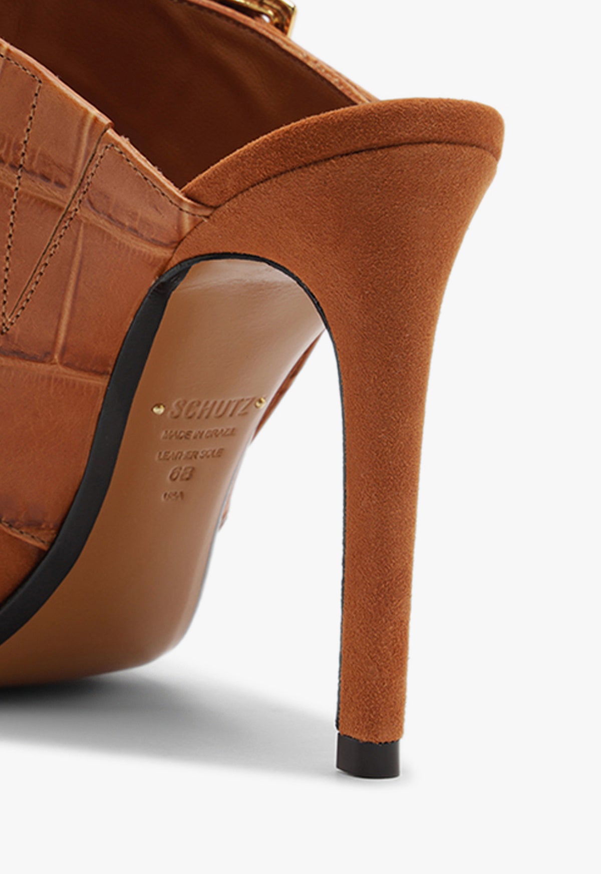 Beatrix Croc Sandal FALL 25 - Schutz Shoes