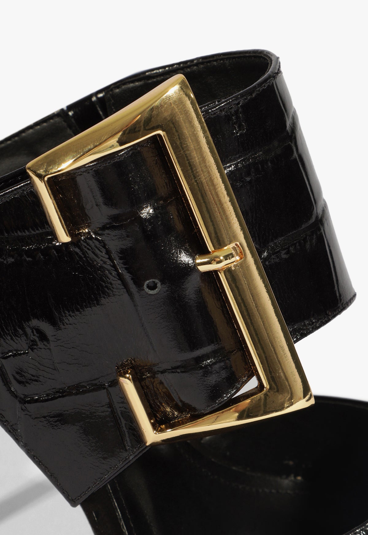 Beatrix Mule Croc Pump FALL 25 - Schutz Shoes