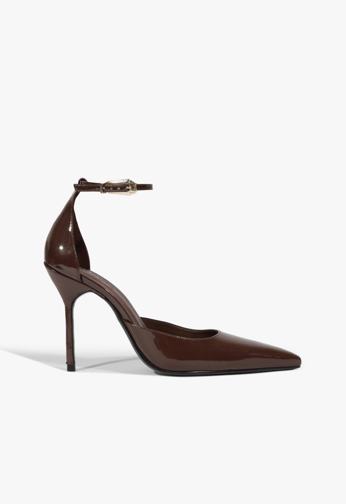Lena Patent Pump 5 Root Brown Patent - Schutz Shoes