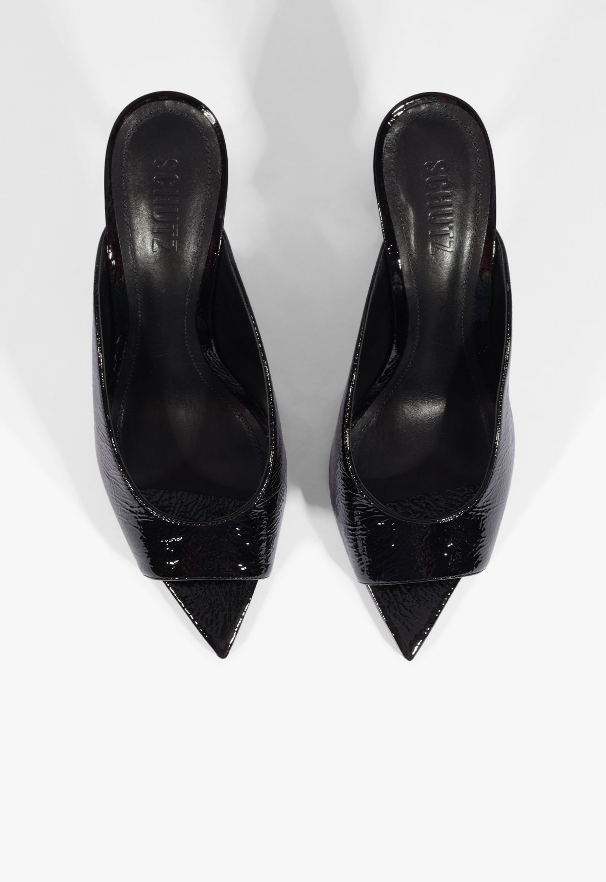 Elisha Mule Patent Leather Sandal Winter 25 - Schutz Shoes