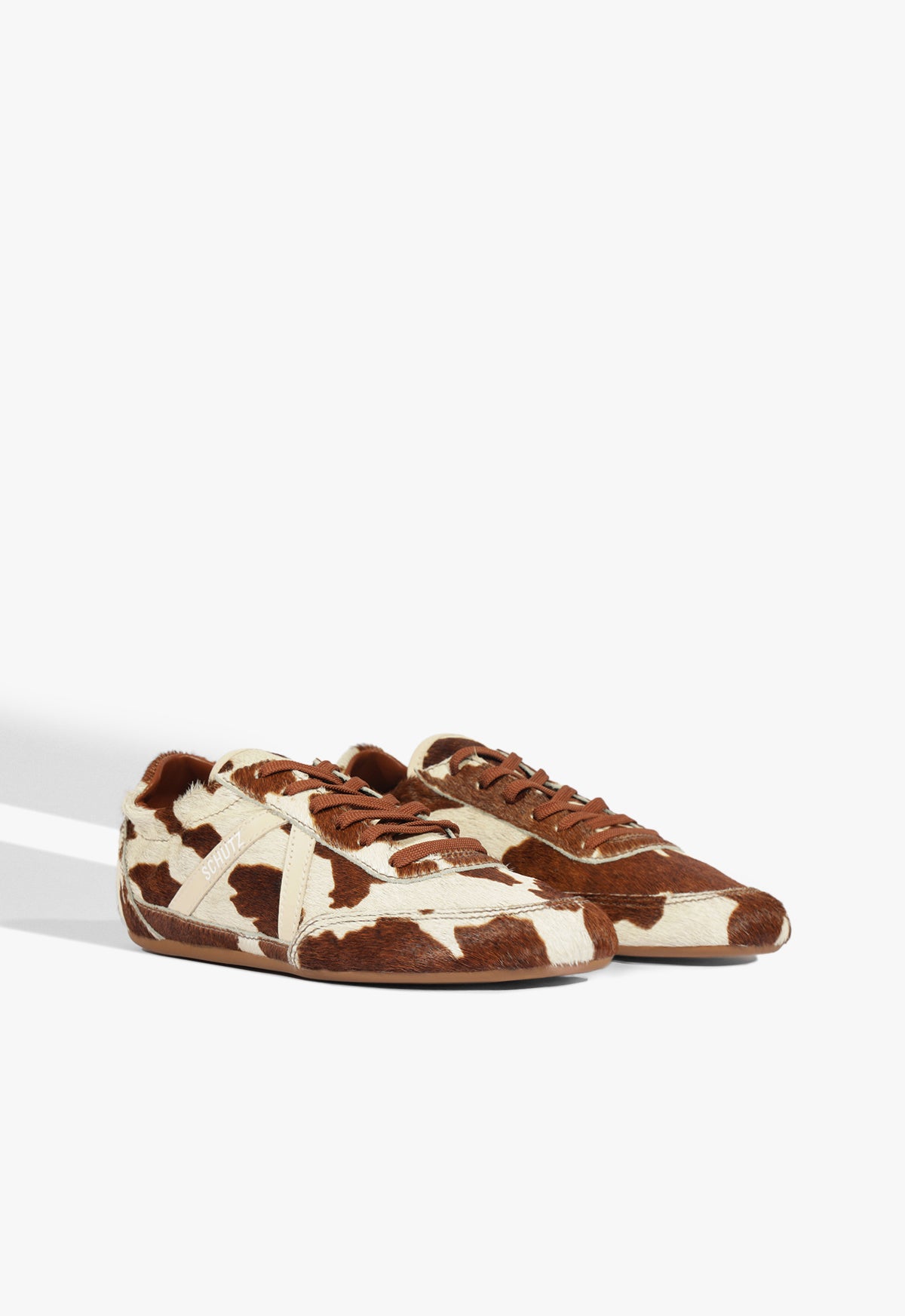 Eight Animal Print Leather Sneaker - Schutz Shoes