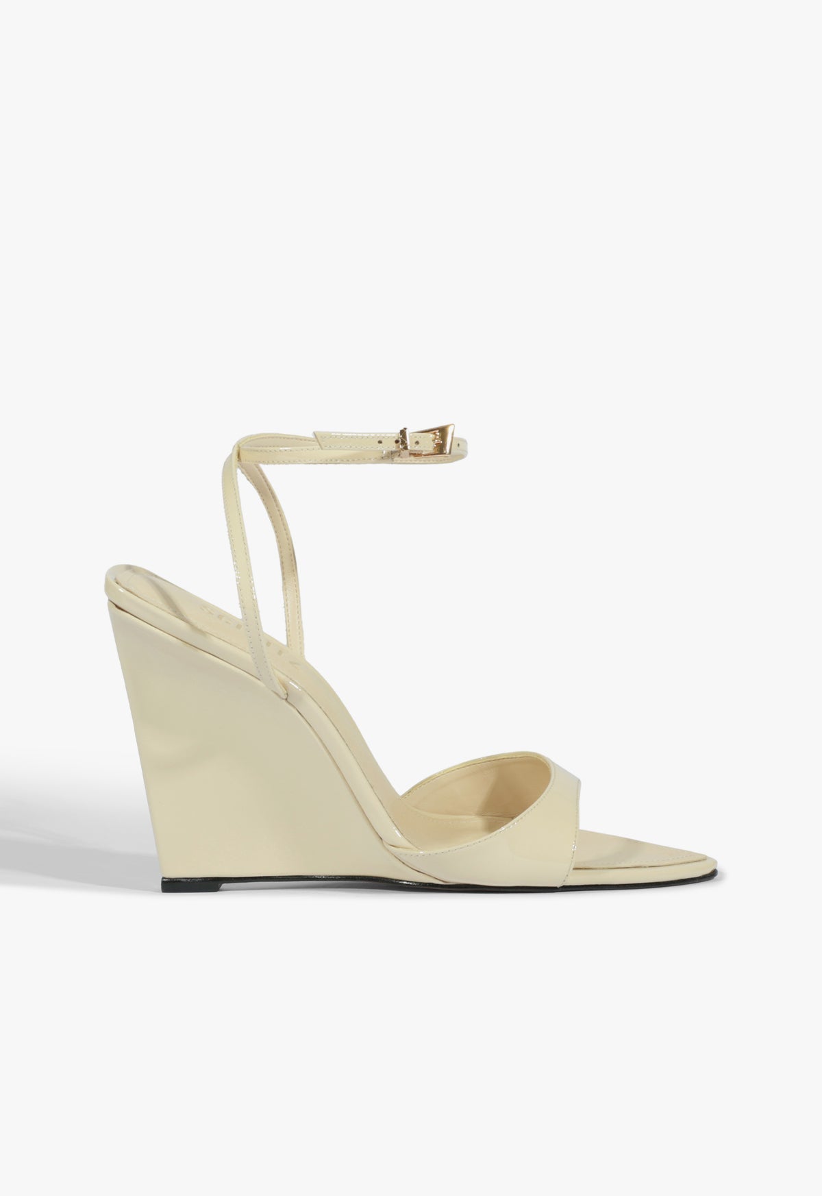 Elodie Patent Sandal 5 Egg Shell Patent - Schutz Shoes