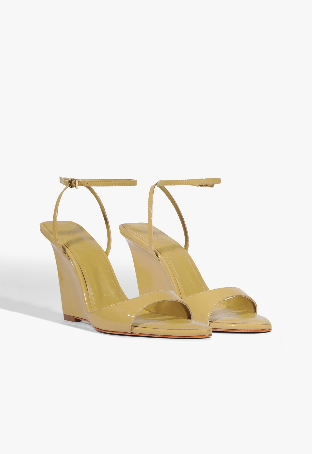 Elodie Wedge Patent Sandal - Schutz Shoes