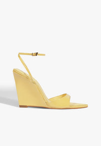 Go to related product Elodie Wedge Patent Sandal