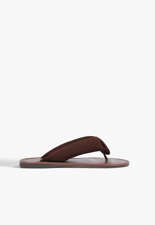 Aurea Casual Suede Sandal 5 Root Brown Suede - Schutz Shoes