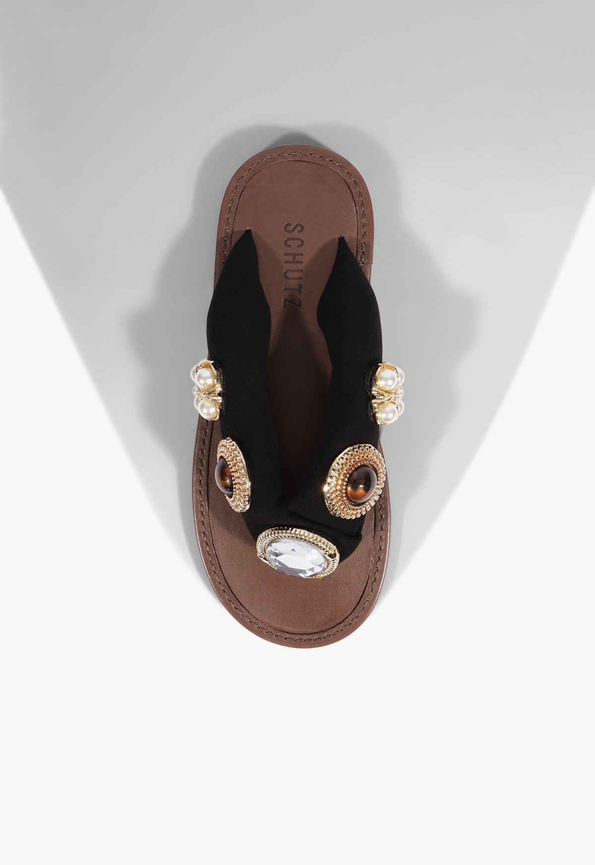 Aurea Suede Sandal - Schutz Shoes