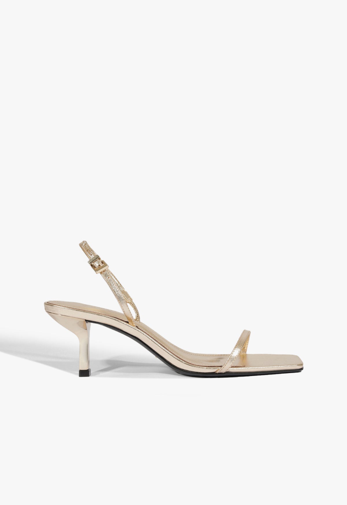 Judith Metallic Sandal 5 Platina Metallic - Schutz Shoes