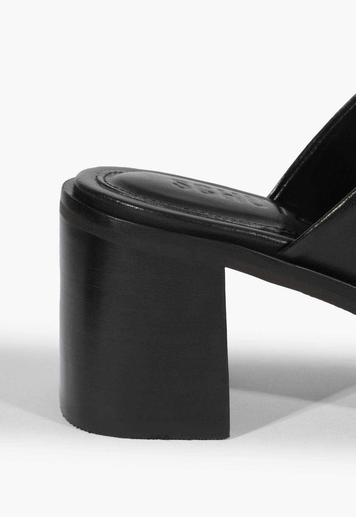 Martha Block Leather Sandal - Schutz Shoes