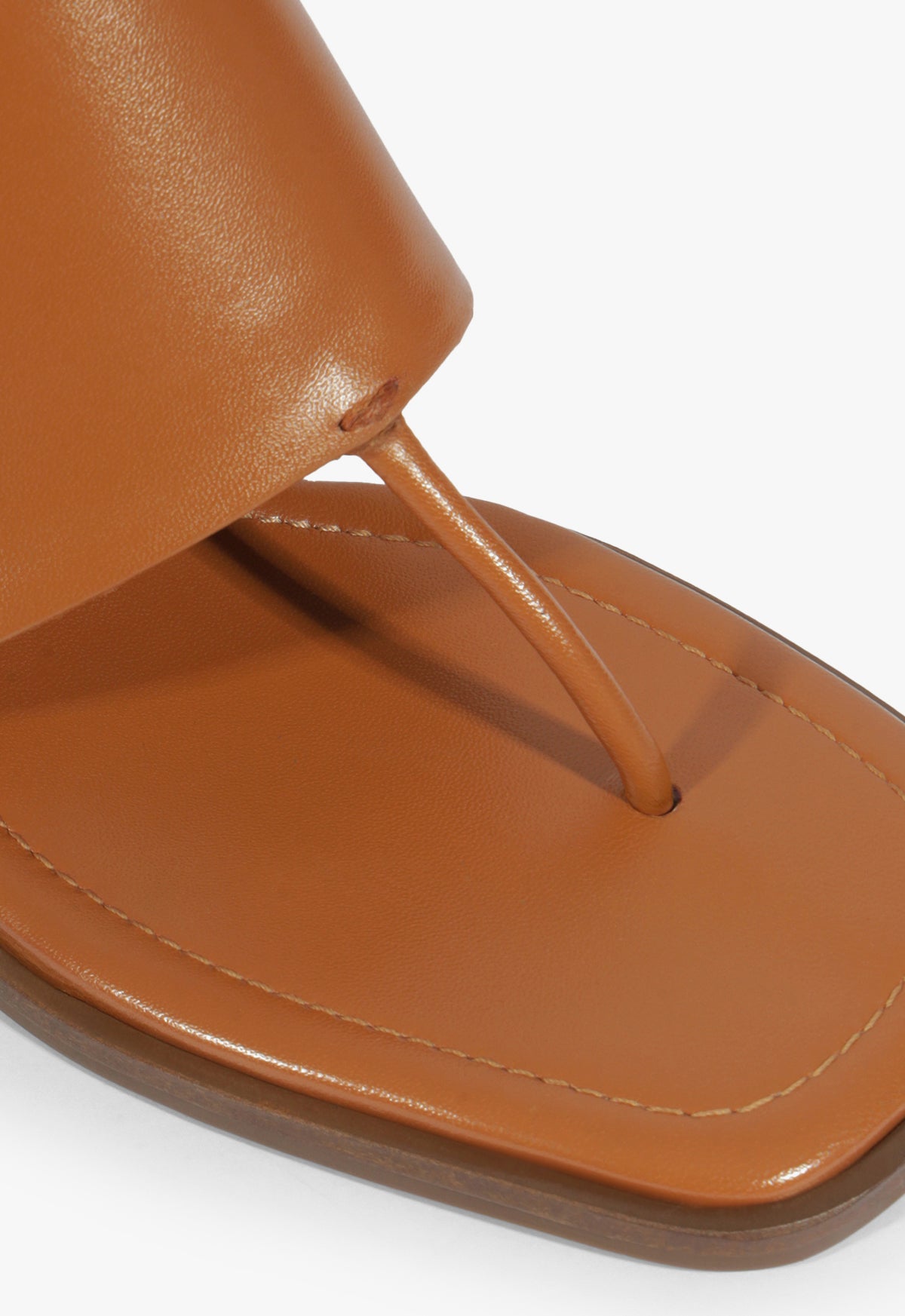 Martha Block Leather Sandal - Schutz Shoes