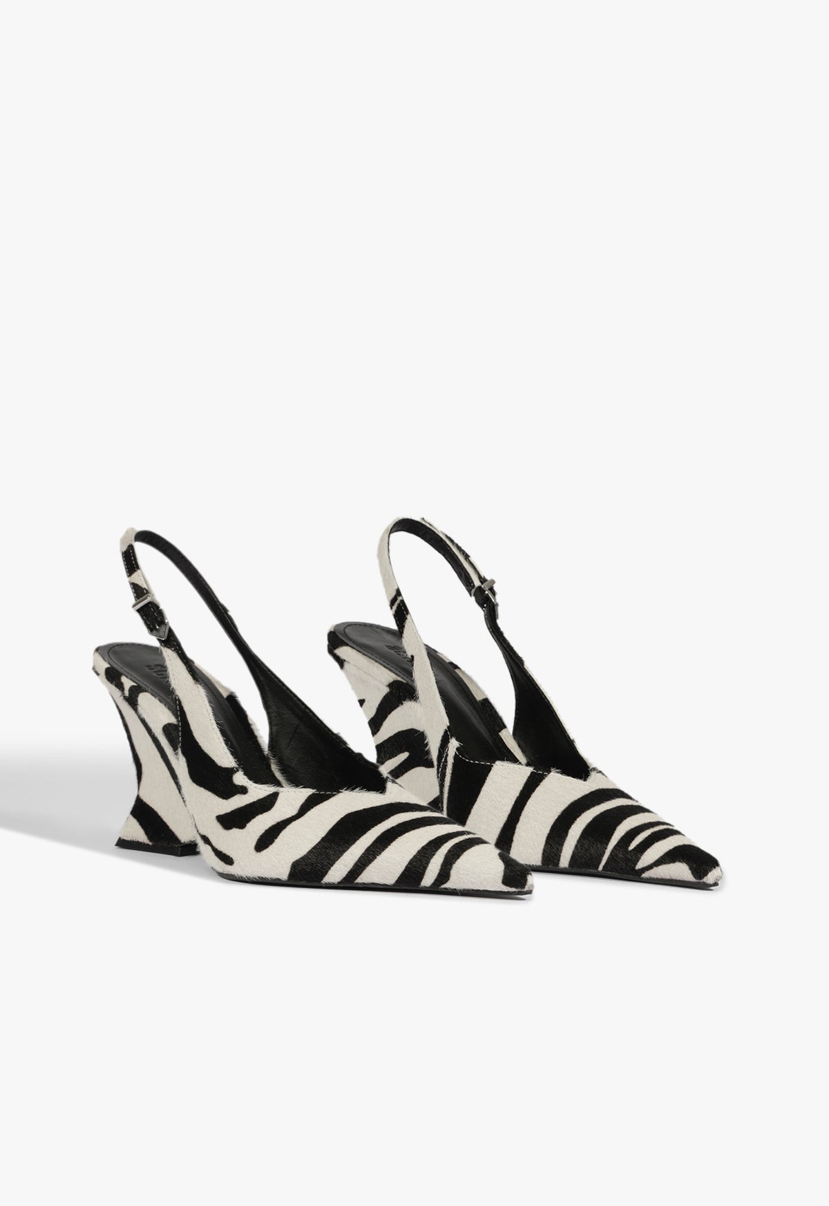 Siena Buckle Calf Hair Pump Winter 25 - Schutz Shoes