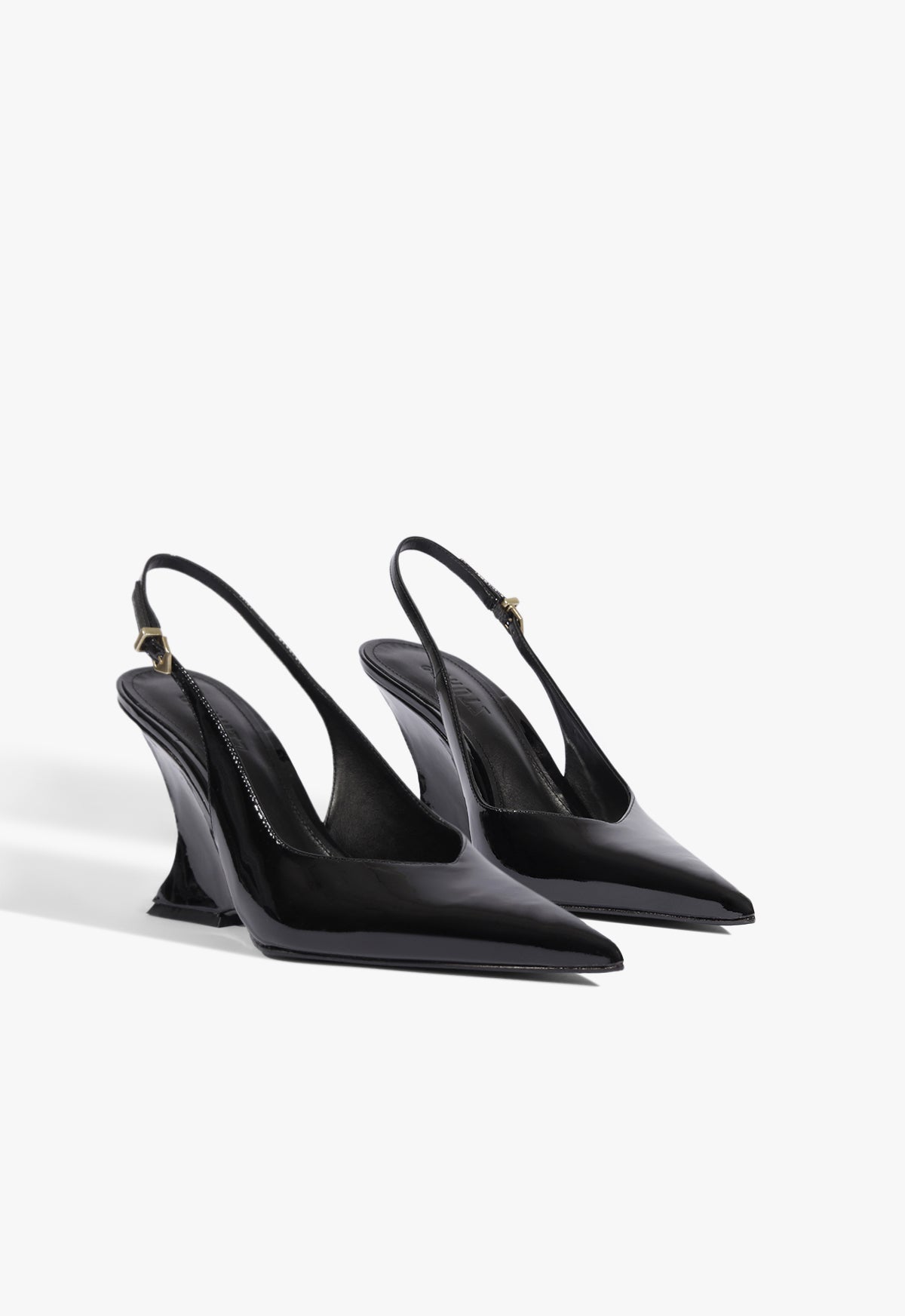 Siena Buckle Patent Leather Pump - Schutz Shoes