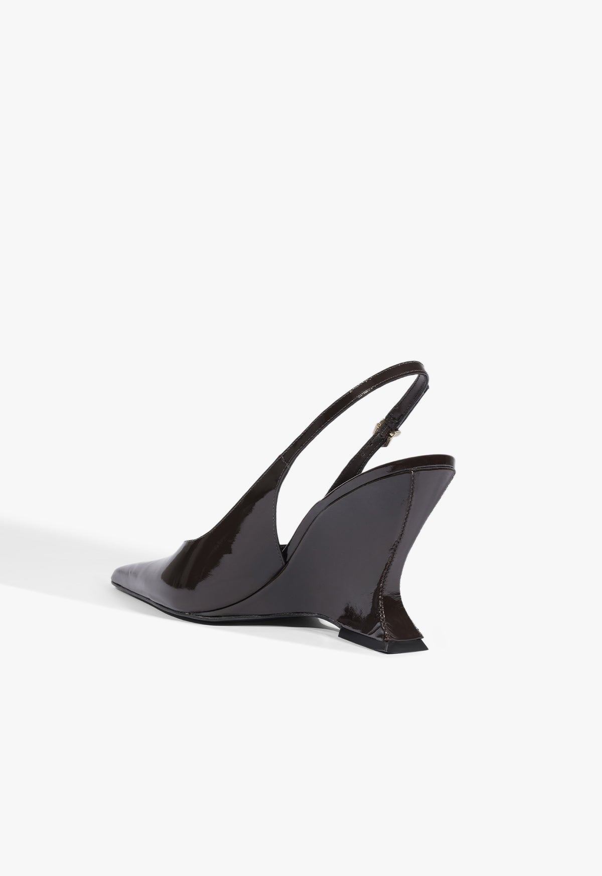 Siena Buckle Patent Leather Pump - Schutz Shoes