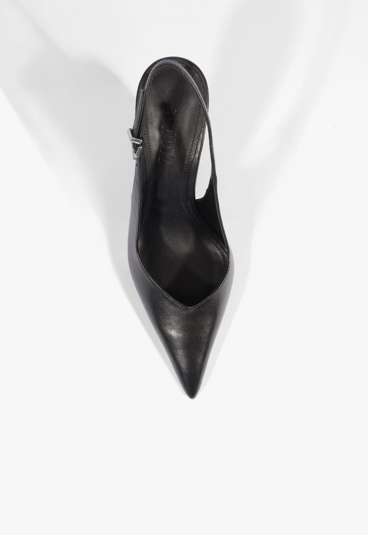 Siena Buckle Leather Pump - Schutz Shoes