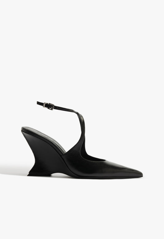 Siena X Leather Pump Fall 25 5 Black Leather - Schutz Shoes