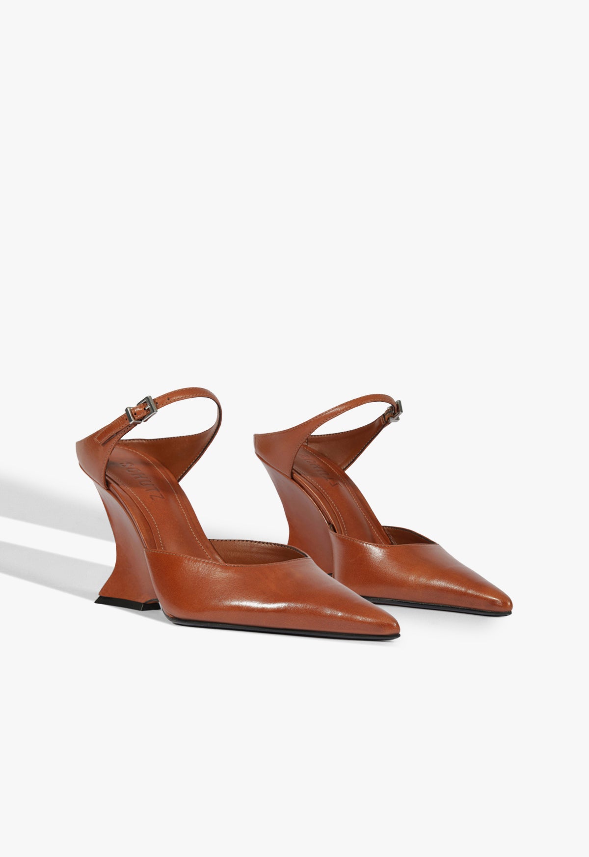 Siena Buckle Mule Leather Pump Fall 25 - Schutz Shoes