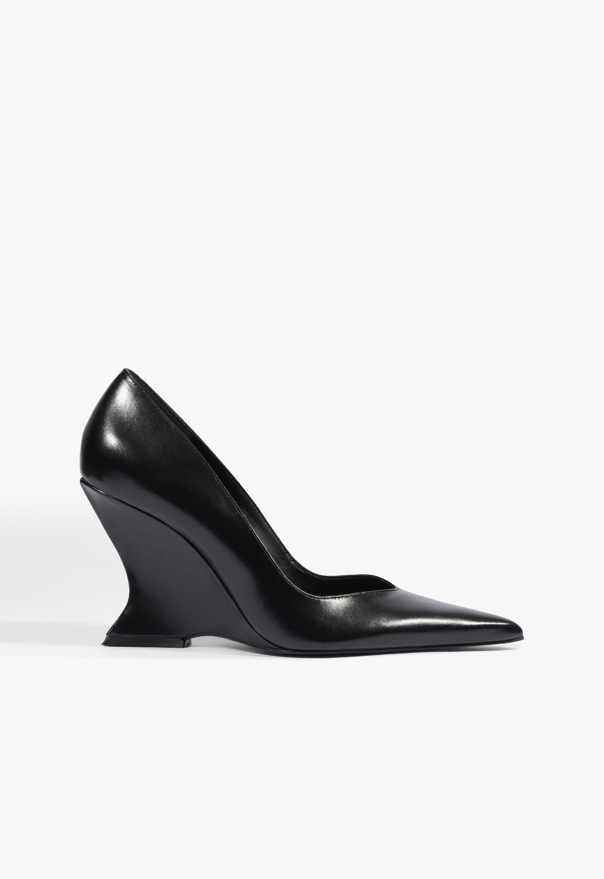 Siena Leather Pump 5 Black Leather - Schutz Shoes