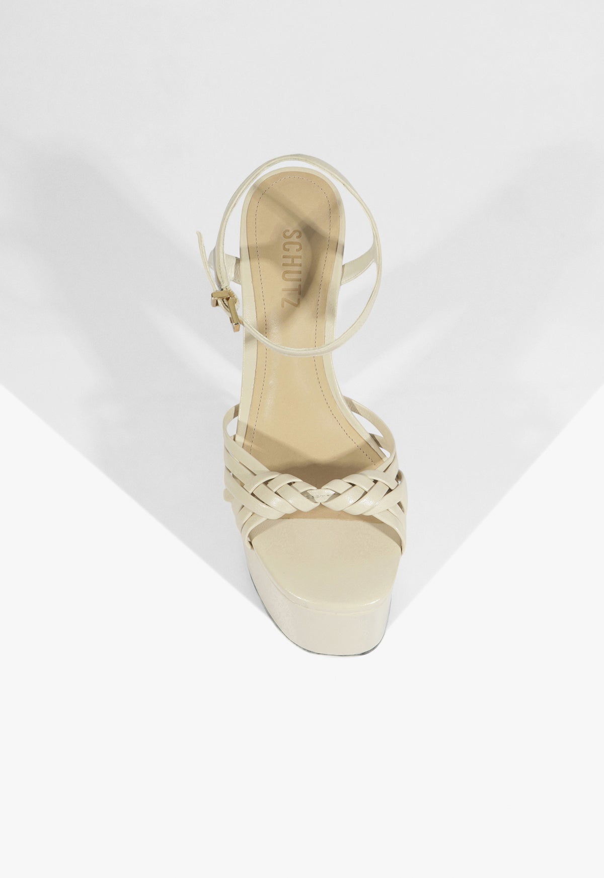 Tara Platform Leather Sandal Resort 26 - Schutz Shoes