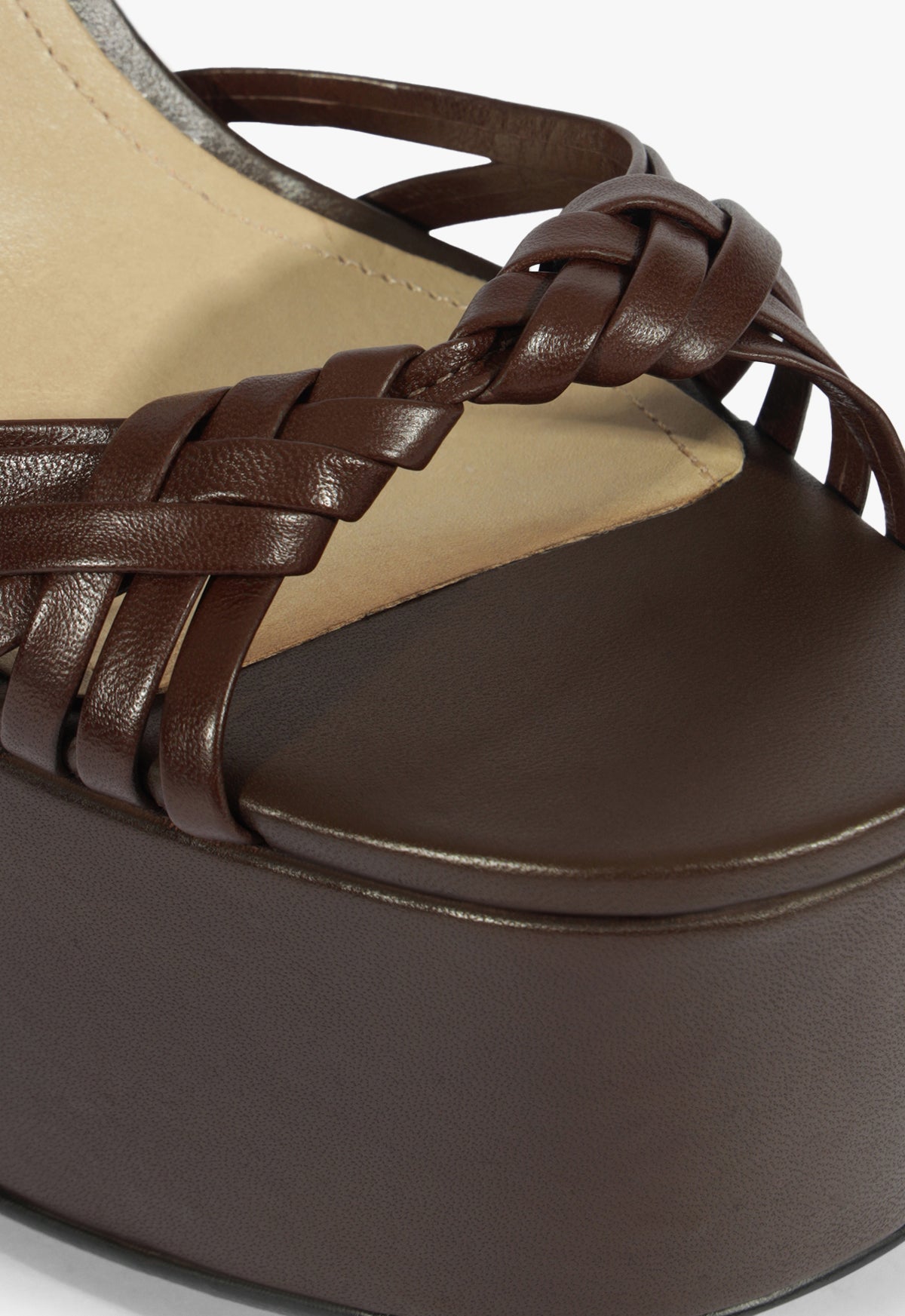 Tara Platform Leather Sandal Resort 26 - Schutz Shoes