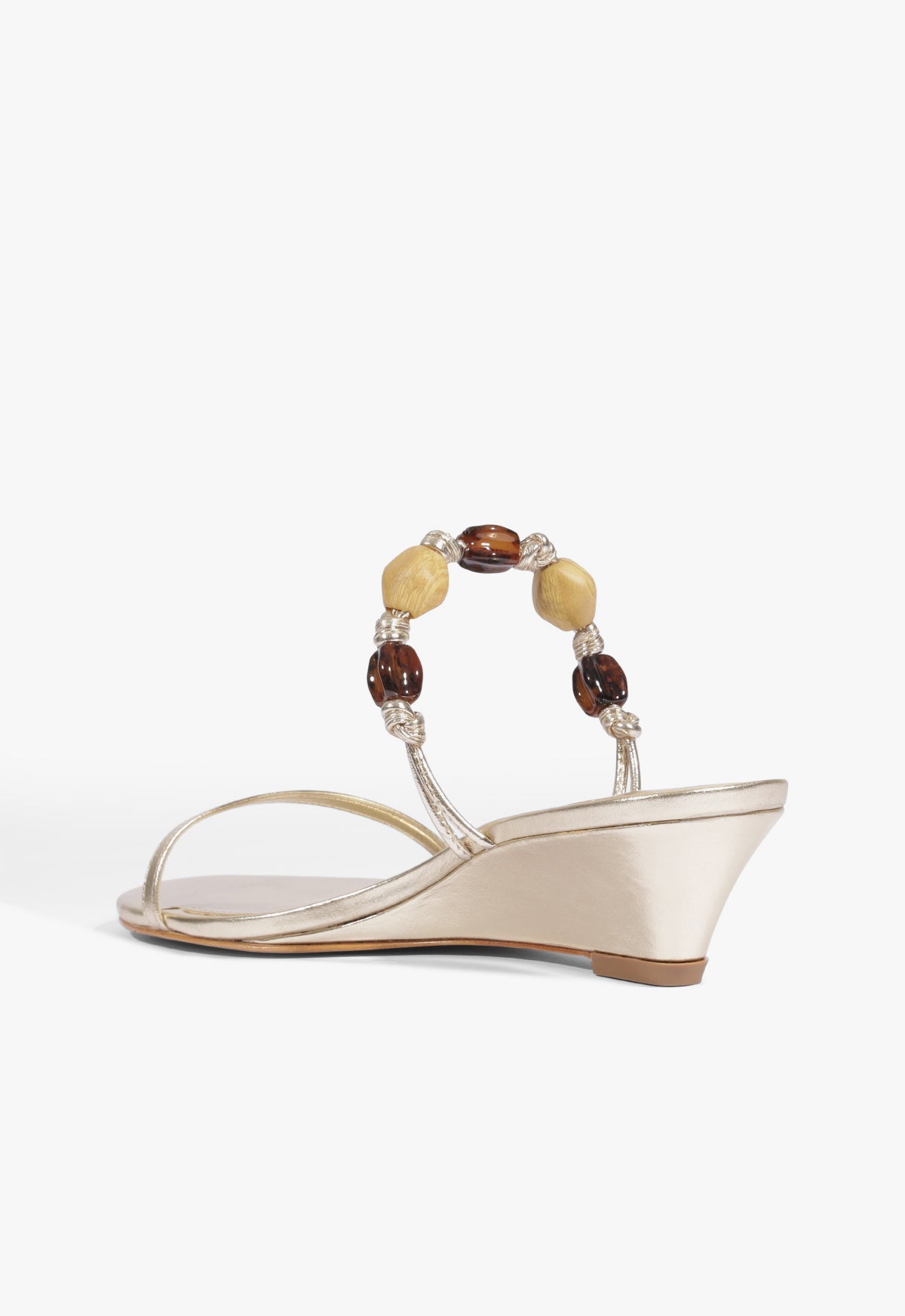 Freya Leather Wedge Sandal - Schutz Shoes