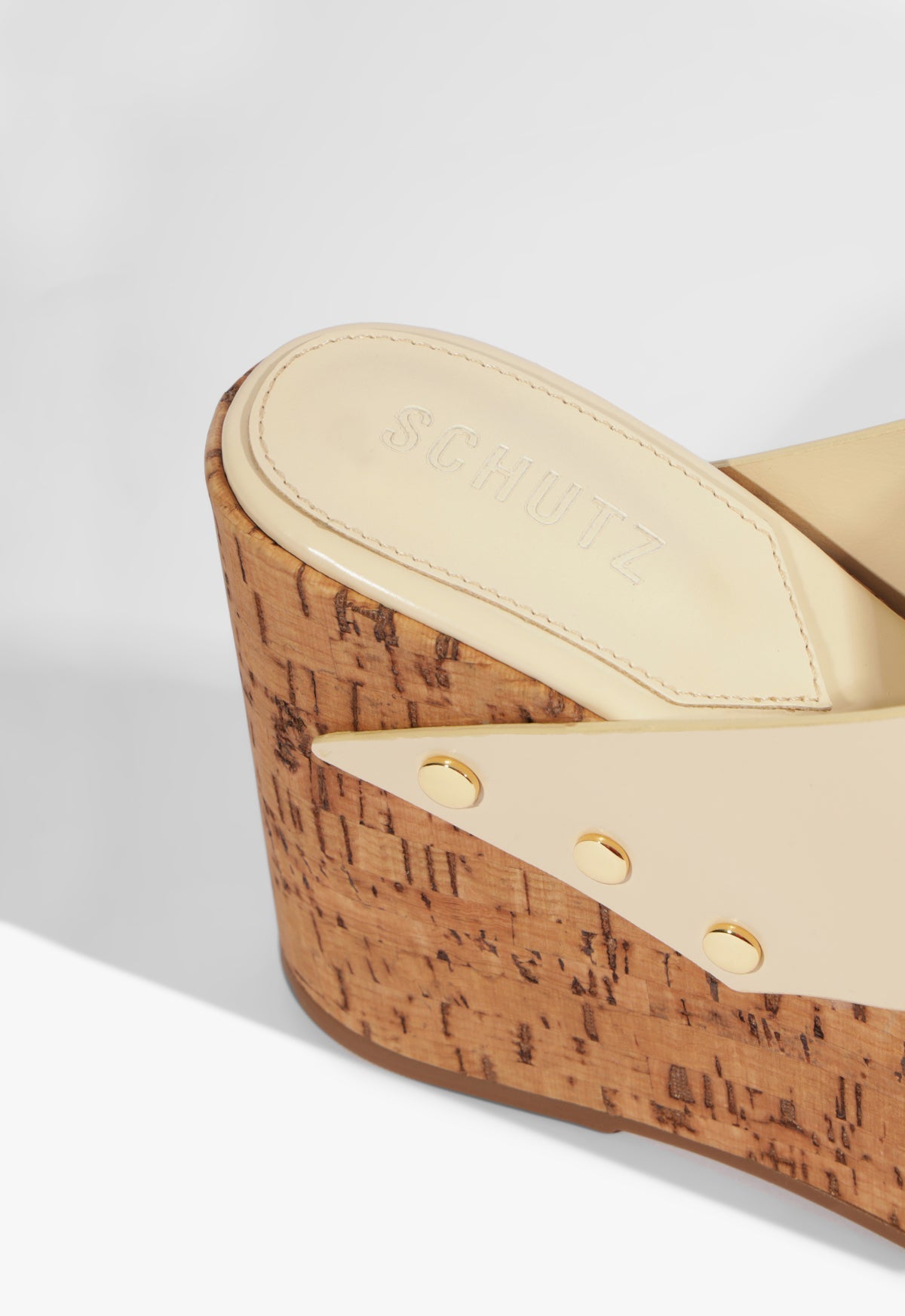 Serena Leather Wedge Sandal - Schutz Shoes