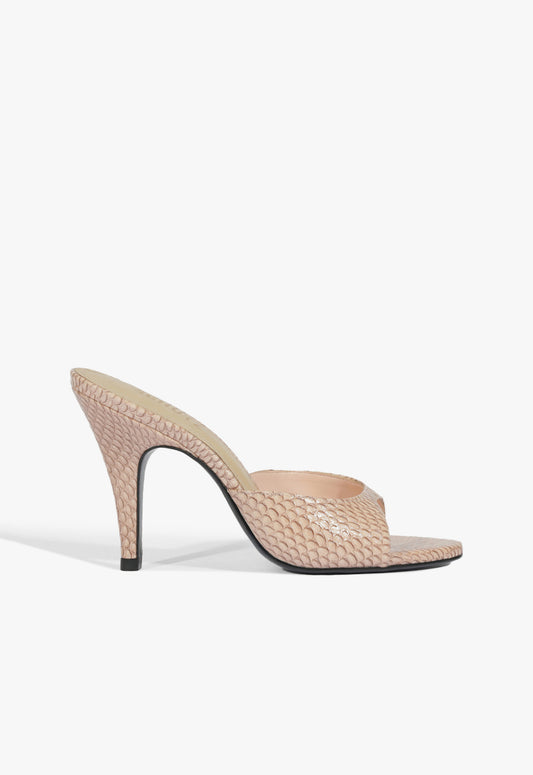 Clea Leather Sandal Resort 26 5 Cotton Candy Leather - Schutz Shoes