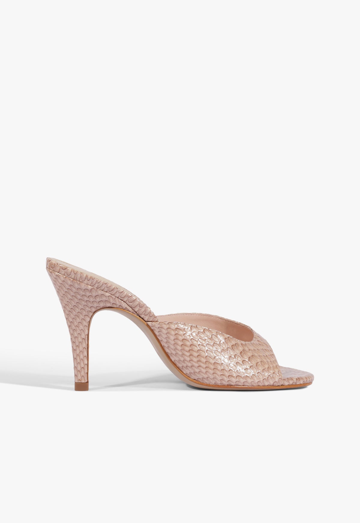 Clea Leather Sandal 5 Cotton Candy Leather - Schutz Shoes