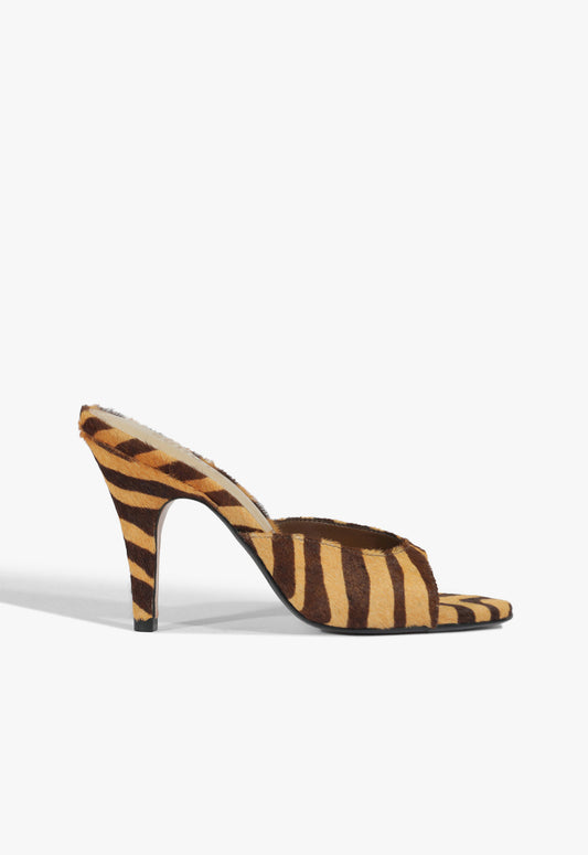 Clea Leather Sandal Resort 26 5 Natural Hair Calf - Schutz Shoes