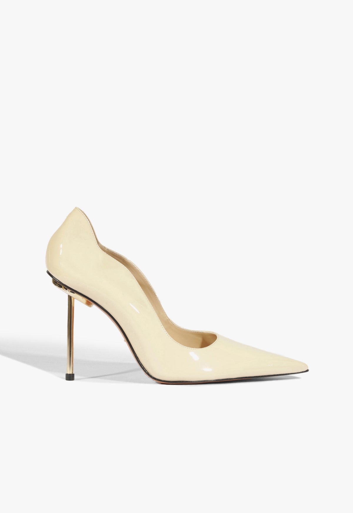 Stella Patent Pump Pre Fall 25 5 Egg Shell Patent - Schutz Shoes