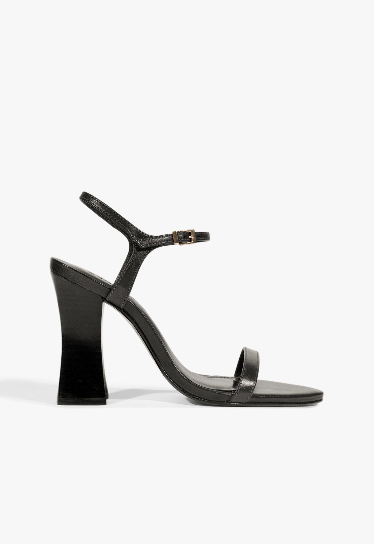 Rosalie Leather Sandal Fall 25 5 Black Leather - Schutz Shoes