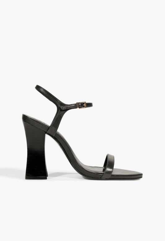 Rosalie Leather Sandal Fall 25 5 Black Leather - Schutz Shoes