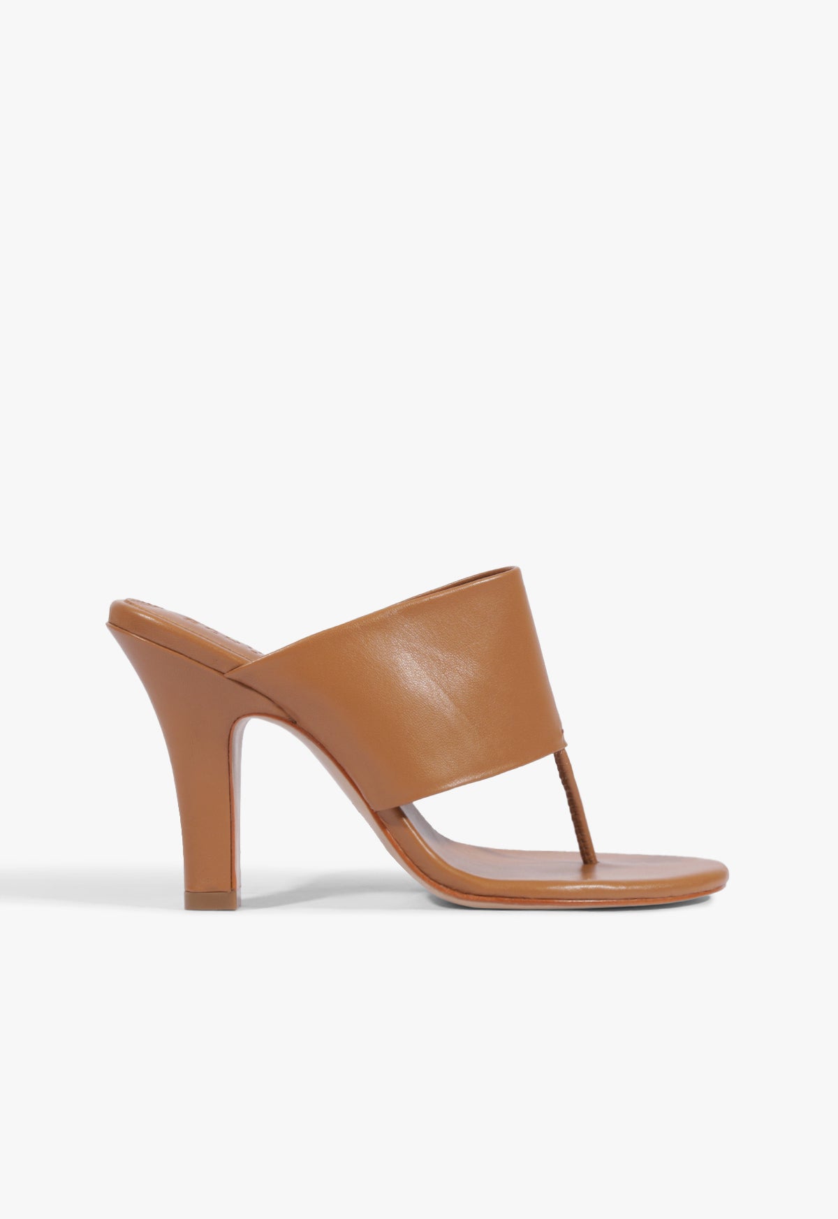 Martha Leather Sandal 5 Miele Leather - Schutz Shoes