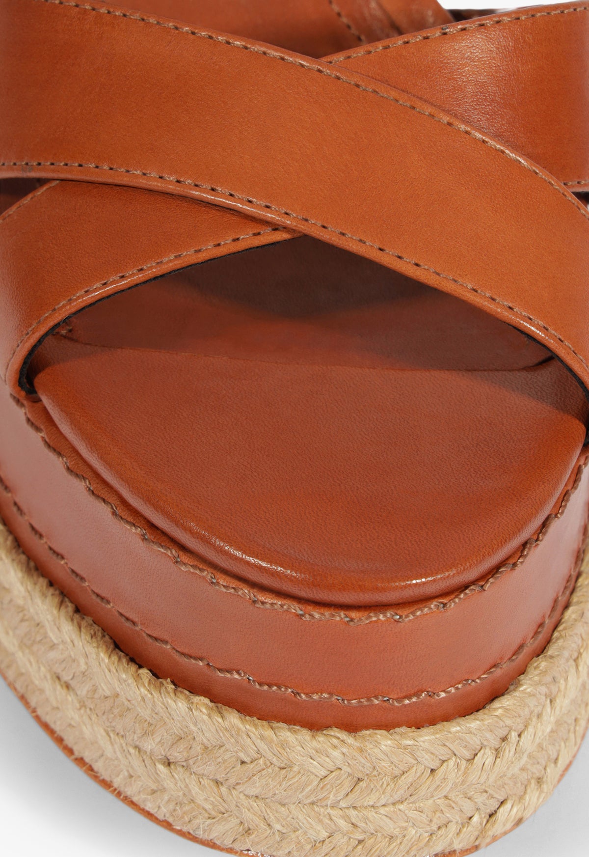 Hilda Rope High Leather Sandal - Schutz Shoes