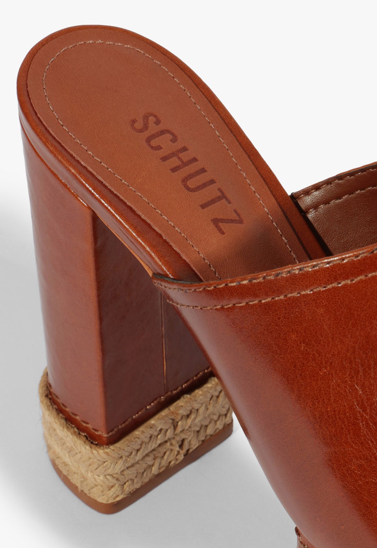 Darah Rope Leather Sandal - Schutz Shoes